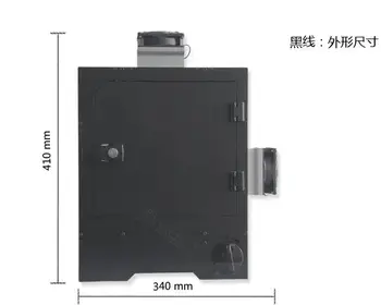 2019 curado UV máquina de impresión 3d, el modelo post-procesamiento de la resina fotosensible UV de curado uv cuadro DLP LCD