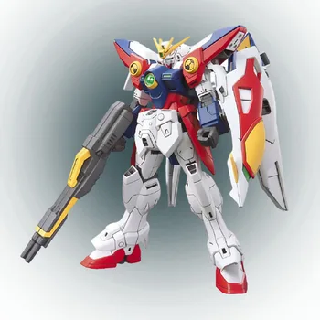Bandai Gundam Anime Figuras de Acción de la Asamblea Modelo HGAC 174 1/144 del Ala de Gundam Ala de Vuelo Cero Gundam Prototipo de Adornos