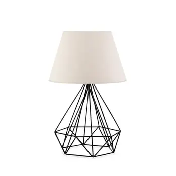 E27 geométricas lámparas de mesa decorativos rusic moderno nórdicos mesita de noche la iluminación de la casa dormitorio sala de estar de la oficina de la lámpara