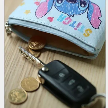 Disney los niños de dibujos animados bolsa de Monedas de Mickey Mouse de la moneda de la bolsa de chica chico de regalo bolso de almacenamiento clave colgante bolsa chico de paquetes de cartera de Congelados