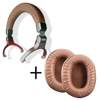 SHELKEE de las Piezas de Reparación de la Diadema de Cojín & Ganchos Para Audio Technica ATH-MSR7 msr 7 auriculares de Reemplazo de la Banda para la Cabeza