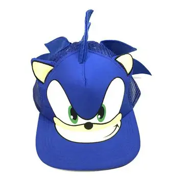 Caliente Anime Sonic Cosplay, El Erizo de dibujos animados de la Juventud de Cadera Ajustable Pop Sombrero Gorra Azul Para los Niños Sonic Caliente de la Venta de regalos de parte de los Juguetes