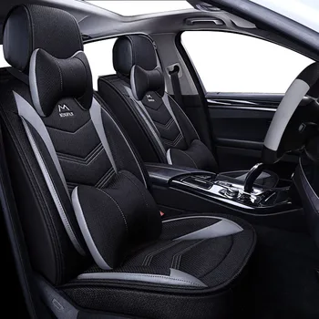 Yuzhe asiento de coche cubierta Para Hyundai IX35 Sonata Santafe de Tucson Acento getz solaris 2017 creta accesorios fundas para asiento del vehículo