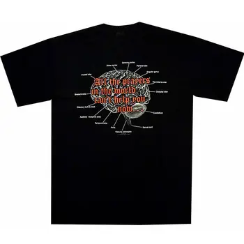 La muerte de Sanación Espiritual Camiseta S-XXL Death Metal camiseta Camiseta Oficial Nuevo Fresco de Manga Corta Camiseta de los Hombres