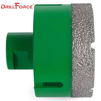 Drillforce 5PCS Diamante Sierras del Agujero Conjunto 25/40/45/50/68 mm M14 Duradera Cerámica de carburo de silicio de Rosca M14 Núcleo de Perforación
