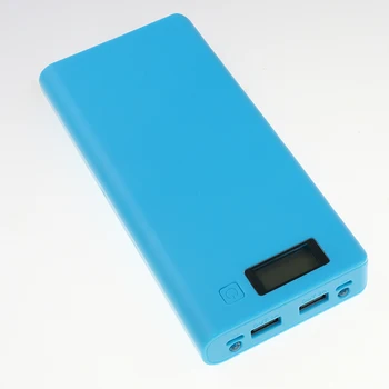 Kebidumei Caliente de la venta de 5V USB Dual 18650 batería del Banco del Poder de la Caja de la Batería Cargador de Teléfono Móvil DIY Caso de Shell Para iphone6 Plus S6 xiaomi