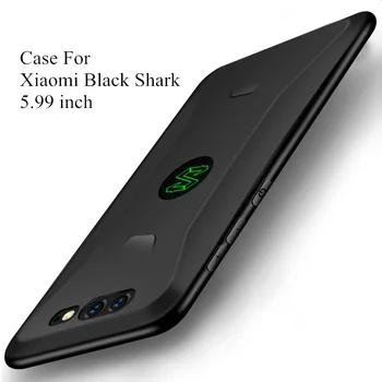 Vivienda del teléfono de Shell Cubierta para el Xiaomi Tiburón Negro Mate Casos Suave Tactilidad Caso CN la Piel Fundas Capa de Black Shark Coque