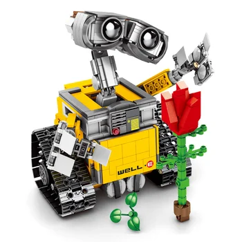 NUEVA Serie Star Wars 16003 El Robot WALL E 687Pcs Ideas de la Construcción de modelos de Kits de Bloques, Ladrillos a la Educación de los Niños Juguetes Regalos