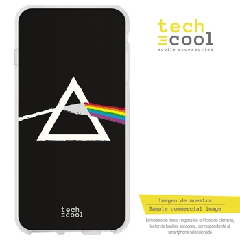 FunnyTech®funda de Silicona para el Iphone 5 / 5S / SE de la banda Pink Floyd