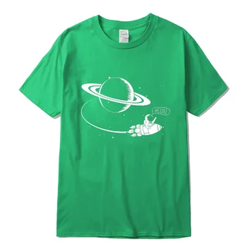 XINYI de los Hombres T-shirt algodón T-shirt de alta calidad divertido Espacio de vuelo camiseta suelta fresco o-cuello suelta la camiseta masculina de camisetas de