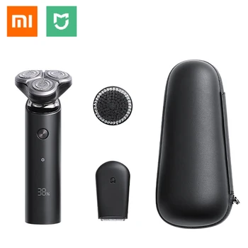 Xiaomi Mijia Afeitadora S500/S500C máquina de afeitar Eléctrica agua IPX7 Tres-en-Uno de los Hombres Afeitadora Inteligente Barba Recorte de la Máquina Original