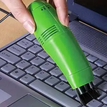 Teclado de la computadora USB Mini aspirador para PC Portátil de Escritorio Notebook AUG889