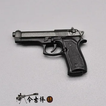 En stock 1/6 Beretta M92F juguete pistola modelo de 12 pulgadas macho y hembra soldado muñecas están disponibles no armas de fuego real en stock