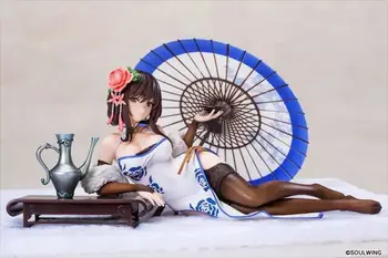 18cm China Bellezas Yuhuan SOUYOKUSHA Alas de Anime de Chicas Sexy de PVC Figura de Acción de Juguete de la Estatua de Adultos Modelo de la Colección de Muñecas Regalos