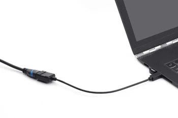 Mini Micro HDMI-compatible hembra cable de conversión de notebook, proyector de TV 4K 60P；18Gbps；HDR Digital Réflex de Objetivo Único con Ultra Slim