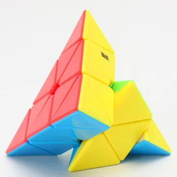 Original MOYU Magnético jinzita Pyramidcubo 3x3 Velocidad Cubo Mágico Puzzle Imanes de 3x3x3 Triángulo cubo mágico Juguetes para los Niños de los Niños