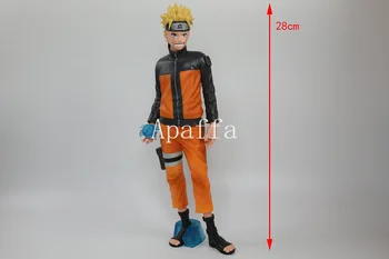 28 Cm Naruto Uzumaki PVC Modelo Juguetes Boruto Uzumaki Figura de Acción de 2PCS Japón Anime de Naruto Uzumaki, Hijo Boruto Uzumaki Figura
