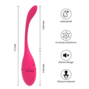 Erótica Aplicación Bluetooth Saltar Huevos Control Remoto Femenino Vibrador Estimulador de Clítoris Vaginal G-spot Massager de Juguetes Sexuales para Parejas