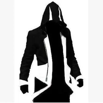 Assassins creed cosplay de Hombres Adultos Mujeres Streetwear Chaqueta con Capucha Abrigos Outwear Traje de Edward assassins creed Disfraz de Halloween