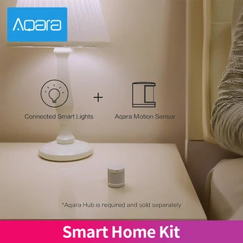 Aqara Smart Home Kit Zigbee Concentrador Inalámbrico Interruptor Humanos de Humedad de Agua Sensor de Puerta, Sensores de Control Remoto trabajo en mi casa de la aplicación