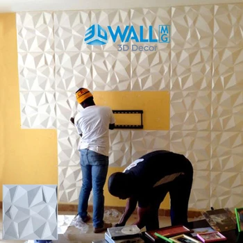 4 Pieza de 50x50cm 3D panel de la pared etiqueta de la pared decorativos de la sala 3D papel pintado mural impermeable 3D etiqueta engomada de la pared del cuarto de baño de la cocina