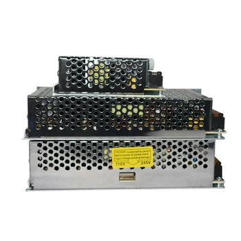De alta calidad AC110-240V a DC5V 12V 24V adaptador de alimentación multi-interfaz para módulo LED barra ligera de la publicidad de señales fuente de alimentación