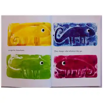 El Color de Su Propio Leo Lionni Educativo inglés Libro de imágenes de Aprendizaje de la Tarjeta de Libro de cuentos Para Bebé Niños Niños Regalos