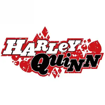 SZWL de dibujos animados de Coches Pegatinas para motos Harley Quinn BRICOLAJE Material de Vinilo Calcomanía de la Cubierta a prueba de agua Cero Adecuado para VAN RV,13 cm*6cm