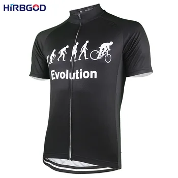 HIRBGOD Evolución de Alta Calidad, Transpirable Hombres jersey de Ciclismo 5 Colores de Verano de Manga Corta de Bicicletas Ropa Maillot de Ciclismo,NR178