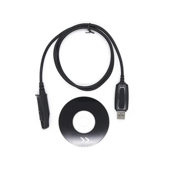Para la prenda Impermeable Walkie Talkie para Baofeng Impermeable USB Cable de Programación del Controlador de CD Para BaoFeng UV-XR UV-9R, Además de UN-58 GT-3WP
