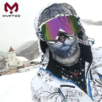 3D Animal Pasamontañas de la Motocicleta de la Máscara de Cara de Gato Perro Sombreros de Airsoft Paintball Snowboard Moto Ciclismo de casquete de Cabeza Casco de Revestimiento de las Mujeres de los Hombres