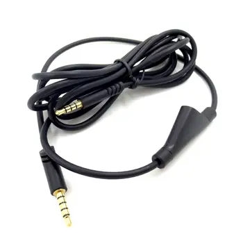 Audio Cable de los Auriculares con Control de Volumen para el Astro A10 A40 Gaming Headset G6DD