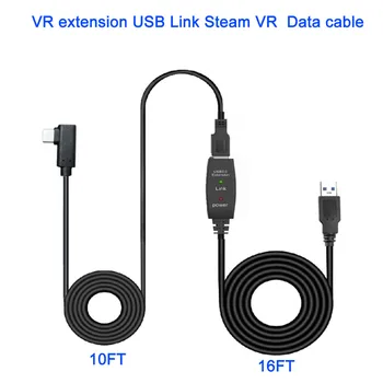 8M/ 26 PIES VR Extensión de Cable USB3.0 Estable de Línea de Datos de Tipo a a C USB del Cable de los Auriculares para Oculus Búsqueda de Enlace de Vapor VR Accesorios