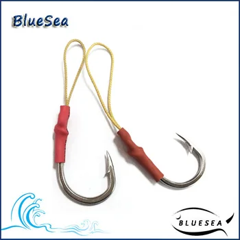 BlueSea Conjunto 0.6/0.8/1.1 mm Ayudar a los Peces Ganchos de Kevlar Línea de Pesca Ayudante de Ganchos de Kevlar de la Línea de Kevlar Línea de Pesca de Alta más Fuerte