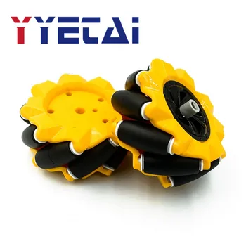 YongYeTai Mecanum rueda Omnidireccional de ruedas de 80mm carro accesorios 51 envío gratis
