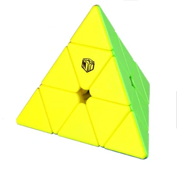 Mofangge X-man Magnético Bell Pyramin Cubo Mágico Qiyi Triángulo Cubo de la Velocidad del Rompecabezas Juguetes Educativos Para los Niños en el Cubo Magico