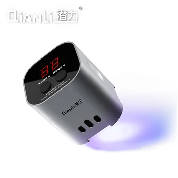 Qianli Inteligente de Curado UV de la Lámpara LED 3S Rápido Adhesivo Verde Aceite de la Luz Púrpura de Teléfono de la Placa base de la Reparación de la Lámpara iUV
