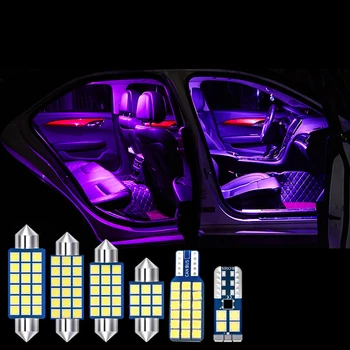 Para Mitsubishi Outlander 3 2013 2016 4x Kit Libre de Errores Coche Bombilla de LED de Interior de la Cúpula de la Lámpara de Lectura del Tronco Accesorios de Luz