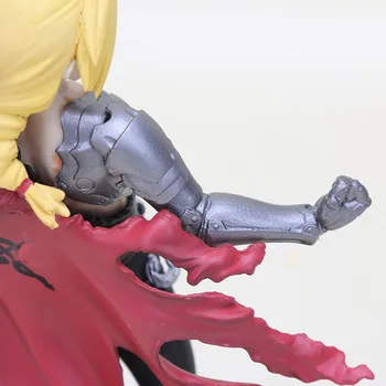 Anime Fullmetal Alchemist Figura de juguete Edward Elric Roy Mustang DXF PVC Figura de Acción de la Colección de Brinquedos 16-23 cm