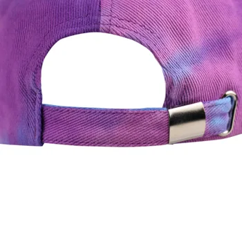Nuevo Tie-Dye Ajustable Gorras De Béisbol De Las Parejas Al Aire Libre, Sombrilla Sombreros De Las Mujeres De Los Hombres De Los Deportes De Moda Con Diseños De Colores Sombreros Para El Sol
