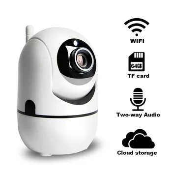 Alta sensibilidad Wifi Seguimiento Automático Humanos en la Nube de la Cámara 1080P Cámara IP Inalámbrica de Seguridad de la Casa de la Vigilancia del CCTV de la Red