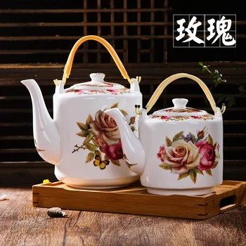 Jingdezhen cerámica vaso de agua de gran capacidad de té de la casa