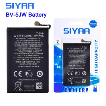 SIYAA Original BL-4B BL-4C batería BL-5C, BL-5J BV-5JW Batería Para Nokia 2630 7373 C2-01 C2-02 6100 6300 Lumia 800 5800 800C N9 Bateria