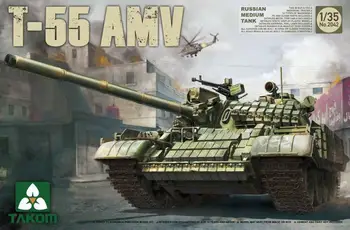 Takom 1/35 2042 ruso Tanque Medio T-55AMV