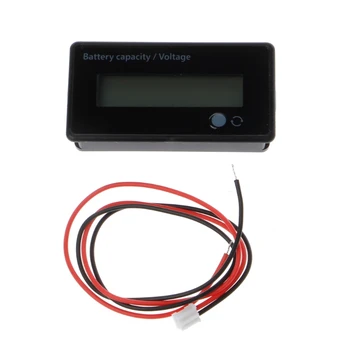 8-70V LCD de Plomo Ácido de Litio Capacidad de la Batería Indicador de Probador de Voltaje Voltímetro