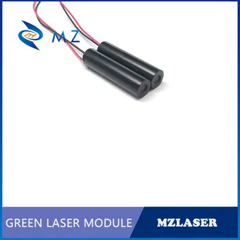 520nm5mw punto láser verde del módulo de pelo Pequeño ángulo de láser industrial
