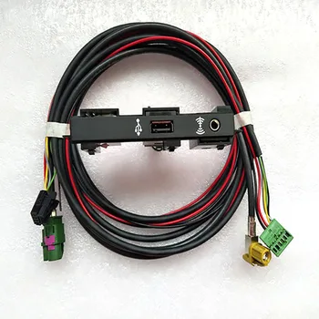 CarPlay Espejo Enlace MIB Carplay USB toma AUX-IN Arnés para Tiguan L MK2 5Q0 035 726 E