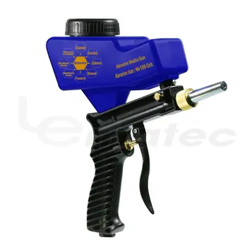 LEMATEC Pistola de chorro de arena Kits Con Gafas de Arena de Aire comprimido Separador de Agua Filtro Para Quitar la Pintura de Óxido de limpieza a chorro de la Pistola de Kits