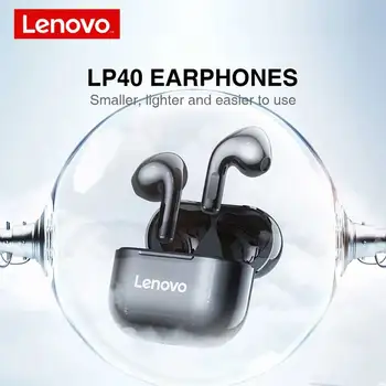 Original Lenovo TWS Auricular Bluetooth Inalámbrico de Control Táctil Deporte Auriculares Estéreo de Auriculares Con 300mAh de Auriculares de Caja de Carga