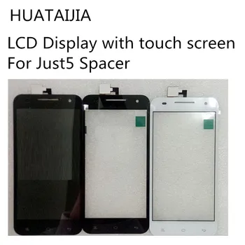 5inch LCD Y pantalla Táctil Para Just5 Espaciador digitalizador panel sensor de la lente de cristal de la Pantalla Táctil de la pantalla, por Sólo 5 Espaciador